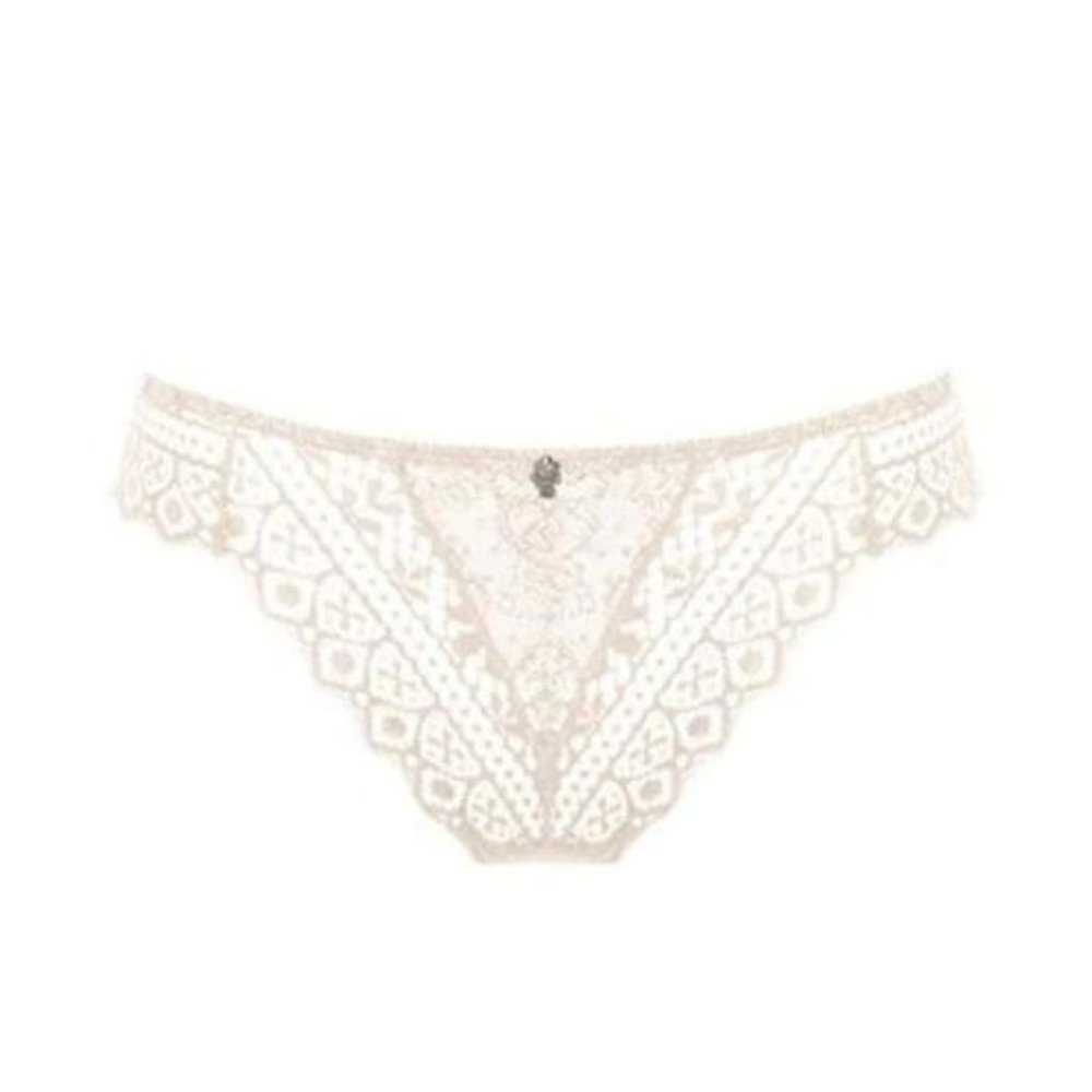 Empreinte Cassiopee Thong Silk Ivory Size Large/ EU 42